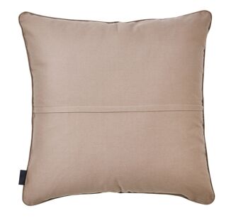 Housse de coussin UNI Taupe 65x65cm 2