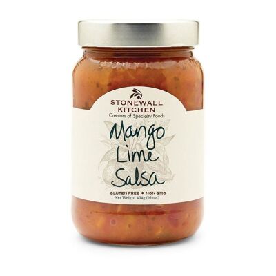 Salsa de mango y lima de Stonewall Kitchen