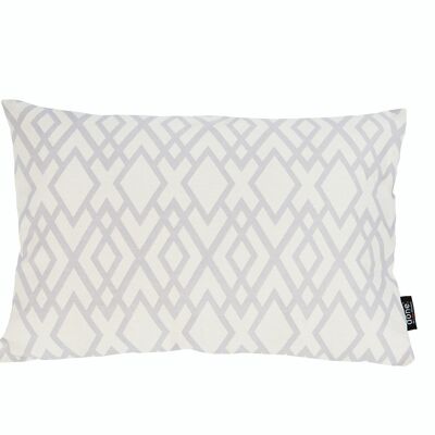 Housse de coussin WINDSOR DIAMOND Argent 40x60cm