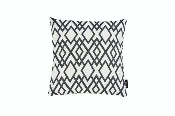 Housse de coussin WINDSOR DIAMOND Noir 45x45cm