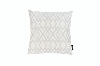 Housse de coussin WINDSOR DIAMOND Argent 45x45cm