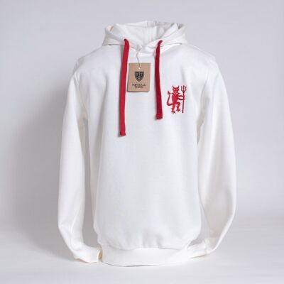 Hoodie The Devil White