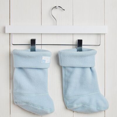 Baby Blue Kids Welly Socks