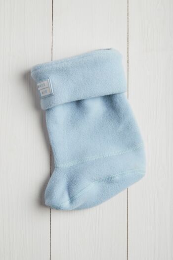 Chaussettes Welly bleu bébé pour enfants 3
