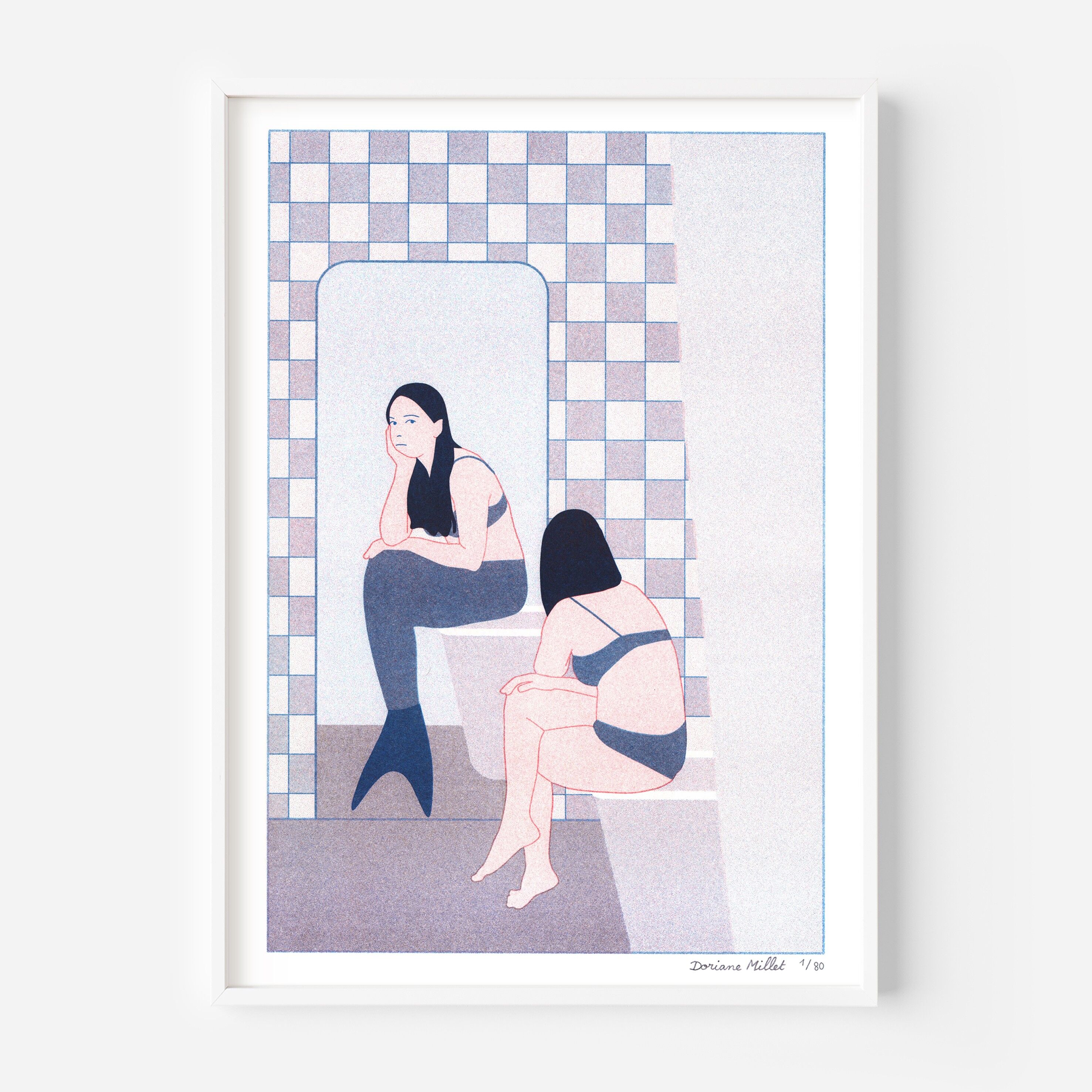 Réflexion | Risographie A4 | Édition limitée