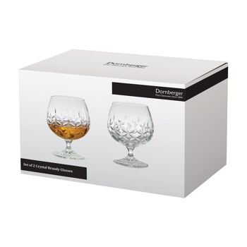 Ensemble de 2 verres à cognac Dorchester 8