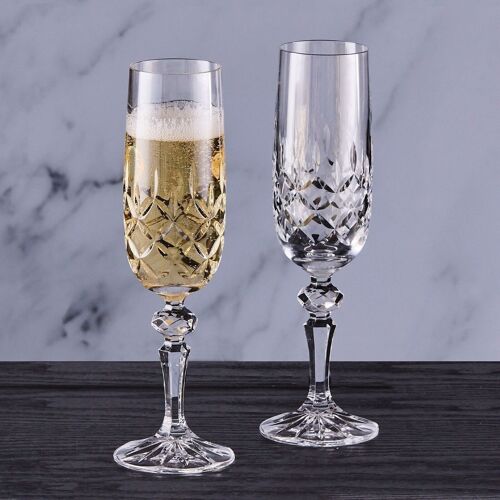 Set of 2 Dorchester Champagne Flutes