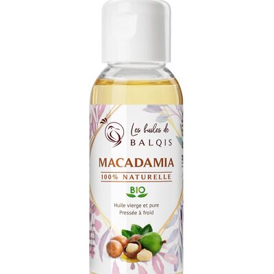 Olio di macadamia biologico