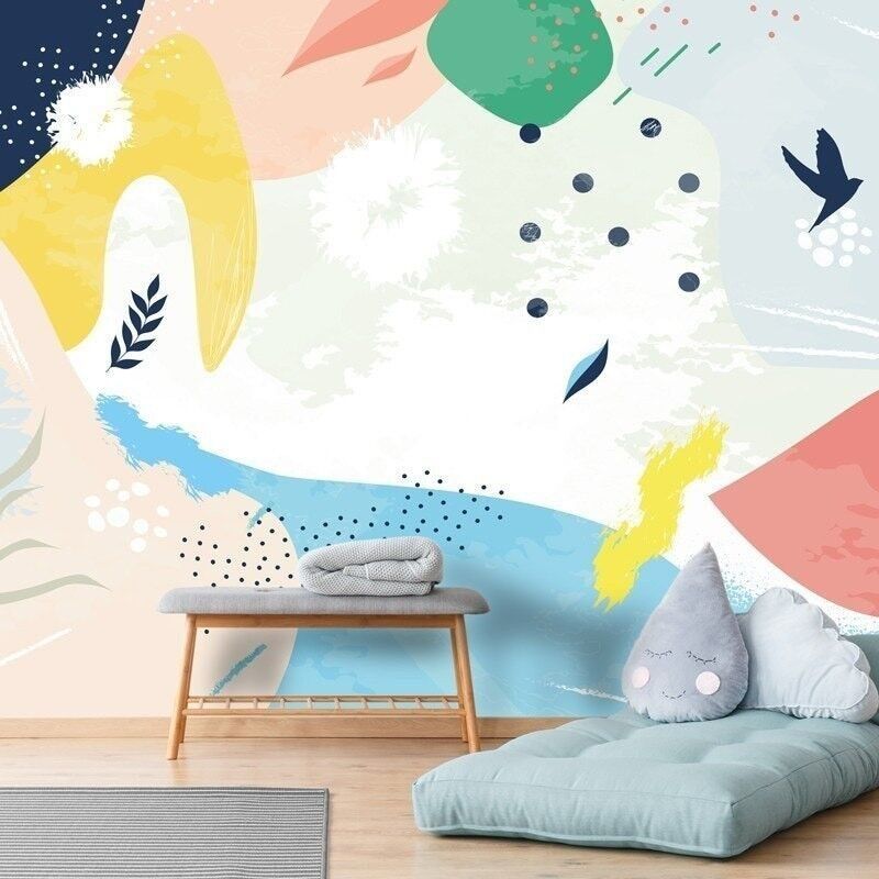 Carta da parati panoramica 336x270cm COLORI