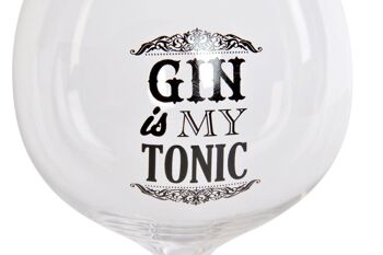 VERRE VERRE 13.5X13.5X22 800 ML, GIN TONIQUE PC186176 2