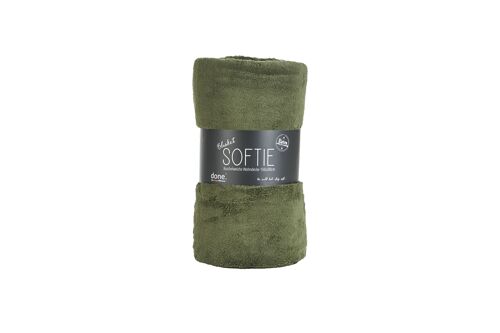 Wohndecke SOFTIE 150x200cm Khaki