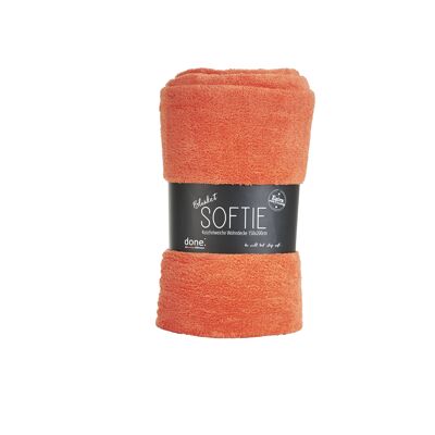 Wohndecke SOFTIE 150x200cm Coral