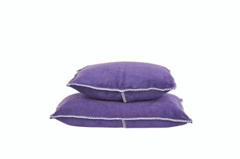 Housse de coussin COSY Violet 40x60cm 3