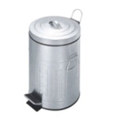 IRON BIN PP 20X20X31 5L, SILVER PC186734