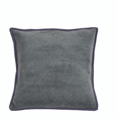 Cushion cover COZY Anthracite 45x45cm