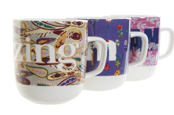 MUG PORCELAINE 12X8.5X10 380ML, DAYDREAM 3 ASSORTIMENTS. PC186843 2