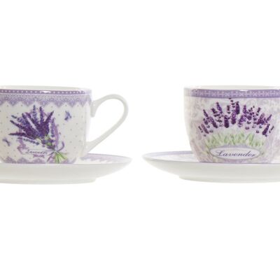 MUG SET 2 PORCELLANA 8,5X6X5 90ML MUG SET 2 PORCELLANA PC189345