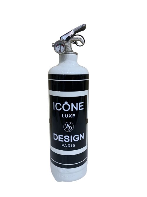 Icone blanc Extincteur/ Fire extinguisher / Feuerlöscher