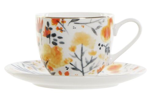 TAZA SET 2 PORCELANA 8,5X6X5 90ML TAZA SET 2 PORCE PC189350