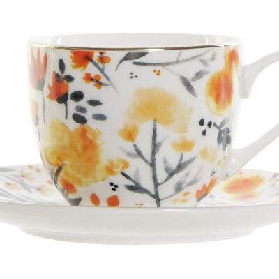 TAZA SET 2 PORCELANA 8,5X6X5 90ML TAZA SET 2 PORCE PC189350