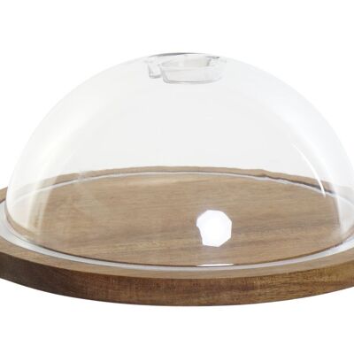 TABLA BAMBU PVC 29X25X10 QUESO NATURAL PC189497