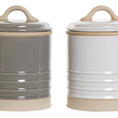 PORCELAIN JAR 14X14X20 2 ASSORTMENTS. PC190763