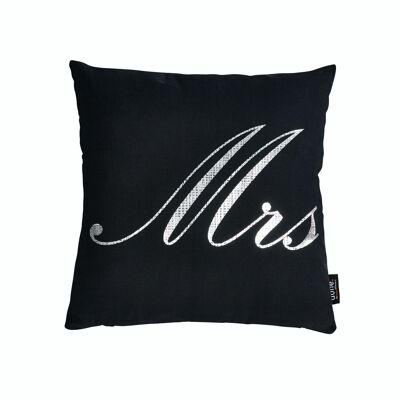 Coussin STONE avec impression brillante argent MRS 45x45cm