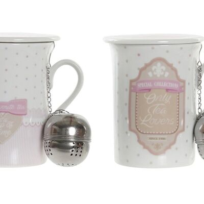 MUG INFUSIONES PORCELANA 10,5X8X11 280ML AJUAR 2 S PC191234