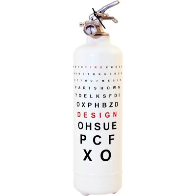 Ophthalmic white Extinguisher/ Fire deleter / Feuerlöscher