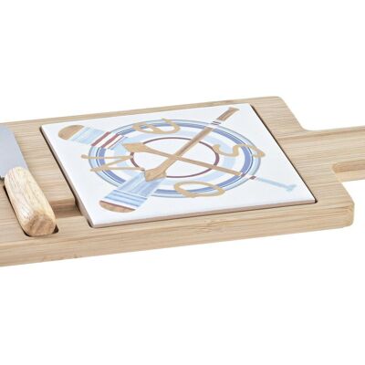 SET DE TABLE APÉRITIF 3 BAMBOU 21,5X11,8X1,5 SALITR PC193003