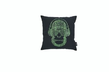 Coussin STONE avec impression brillante Green MONKEY 45x45cm 1