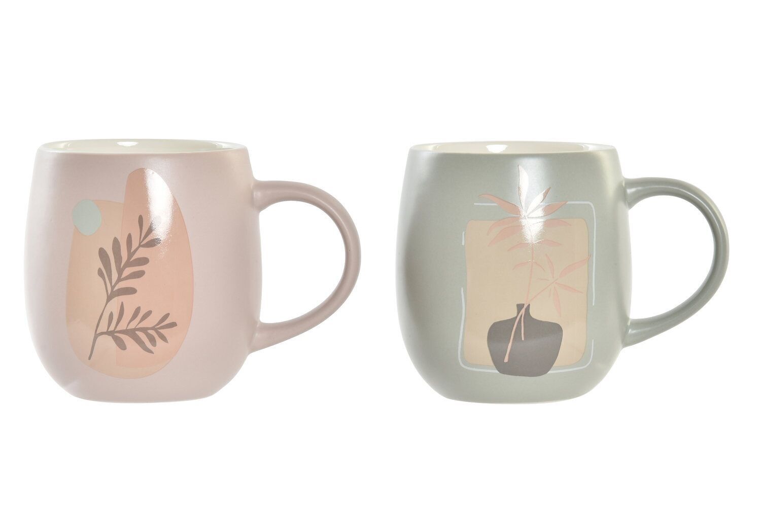 NEW BONE PORZELLANBECHER 13X9X10 240ML, MATT 2 SORTIMENTE. PC193995