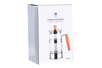 MACHINE A CAFE INOX BOROSILICATE 16X9X18,5 350ML PC194165 4