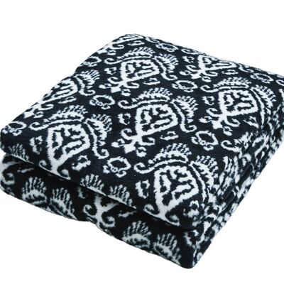 Blanket NIZZA 150x200cm Black / White