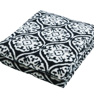 Blanket FLORENZ 150x200cm Black / White