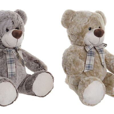 PELUCHE POLYESTER 32X34X42 OURS 2 ASSORTIS. PE192249