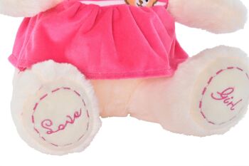 PELUCHE POLYESTER 27X20X30 OURS 2 ASSORTIS. PE196956 3