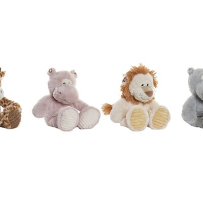 POLYESTER PLUSH 20X20X20 ANIMALS 4 ASSORTMENTS. PE196974