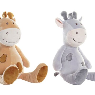 POLYESTER PLUSH 25X21X50 GIRAFFE 2 ASSORTED. PE197368