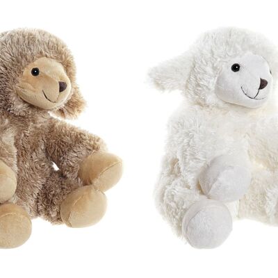 PELUCHE POLIESTERE 21X24X26 PECORA 2 ASSORTIMENTI. PE197370