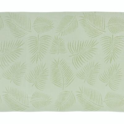 CAPRI PALM LEAVES hammam towel 90x160cm Light Green