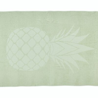 CAPRI PINEAPPLE hammam towel 90x160cm light green