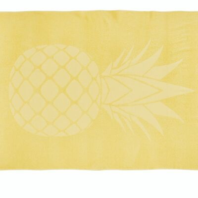 CAPRI PINEAPPLE hammam towel 90x160cm lemon