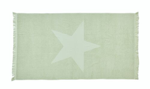 CAPRI STAR Hamamtuch 90x160cm Light Green