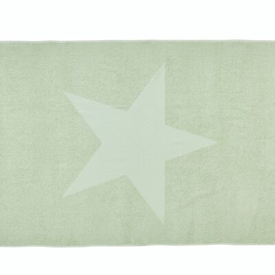 CAPRI STAR hammam towel 90x160cm light green