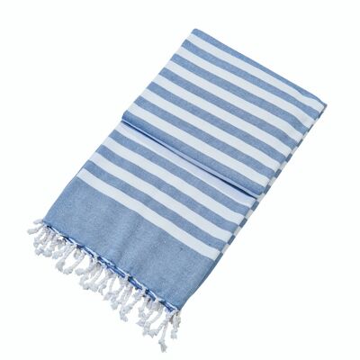 CAIRO hammam towel 90x160cm Smoky Blue