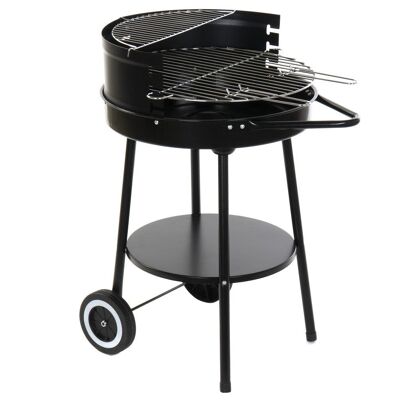 BARBECUE METALLO PLASTICA 59X49,5X82 NERO RC166571