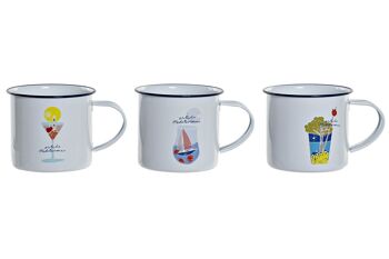 TASSE MÉTAL 10X9 500ML. 3 SURT. RC173676 1