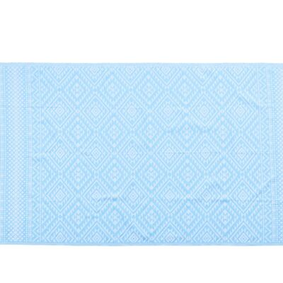 Asciugamano hammam CISHA 90x180 cm azzurro