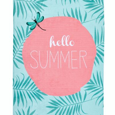 CASE HELLO SUMMER beach towel 90x180cm